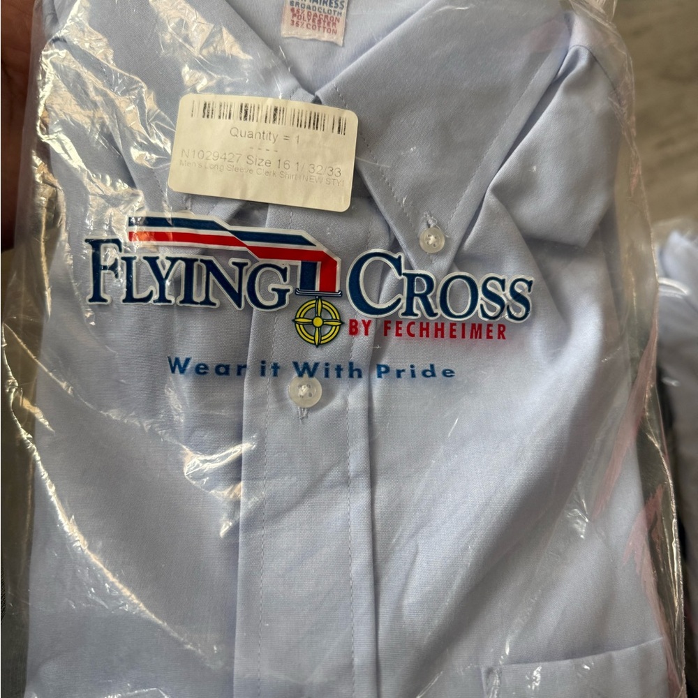 Retail clerk Light Blue Shirt- retail
